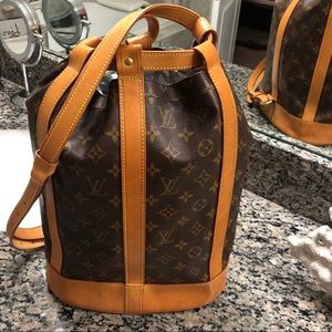 Authentic Louis Vuitton Randonee’ back pack